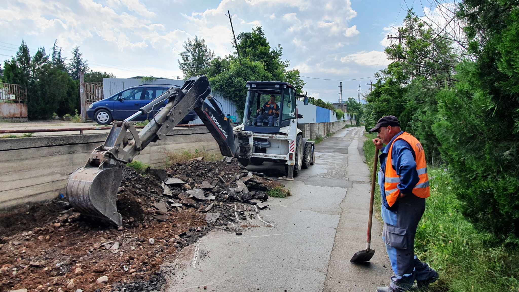 Asfaltiranja Sarajevske ulice