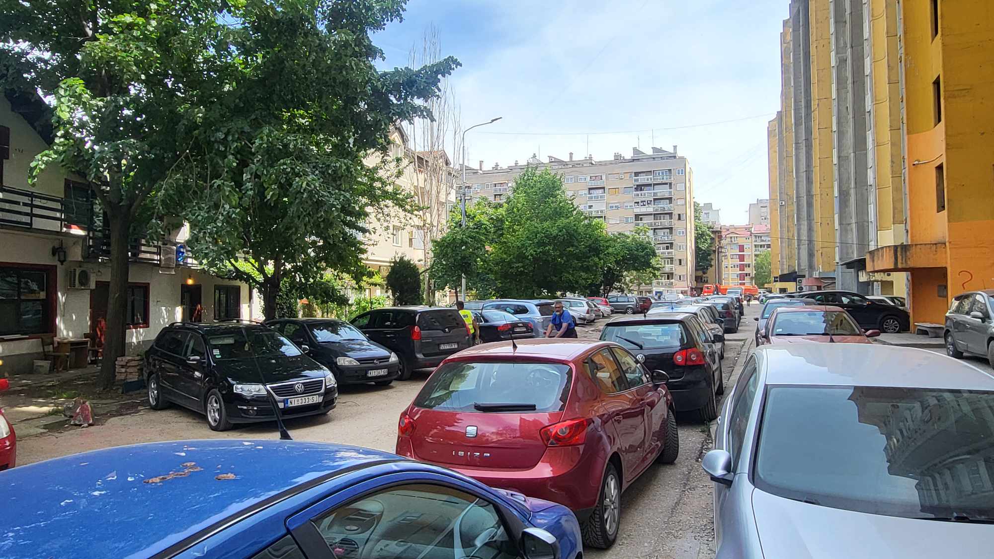 Parking u ulici Ljudevita Gaja