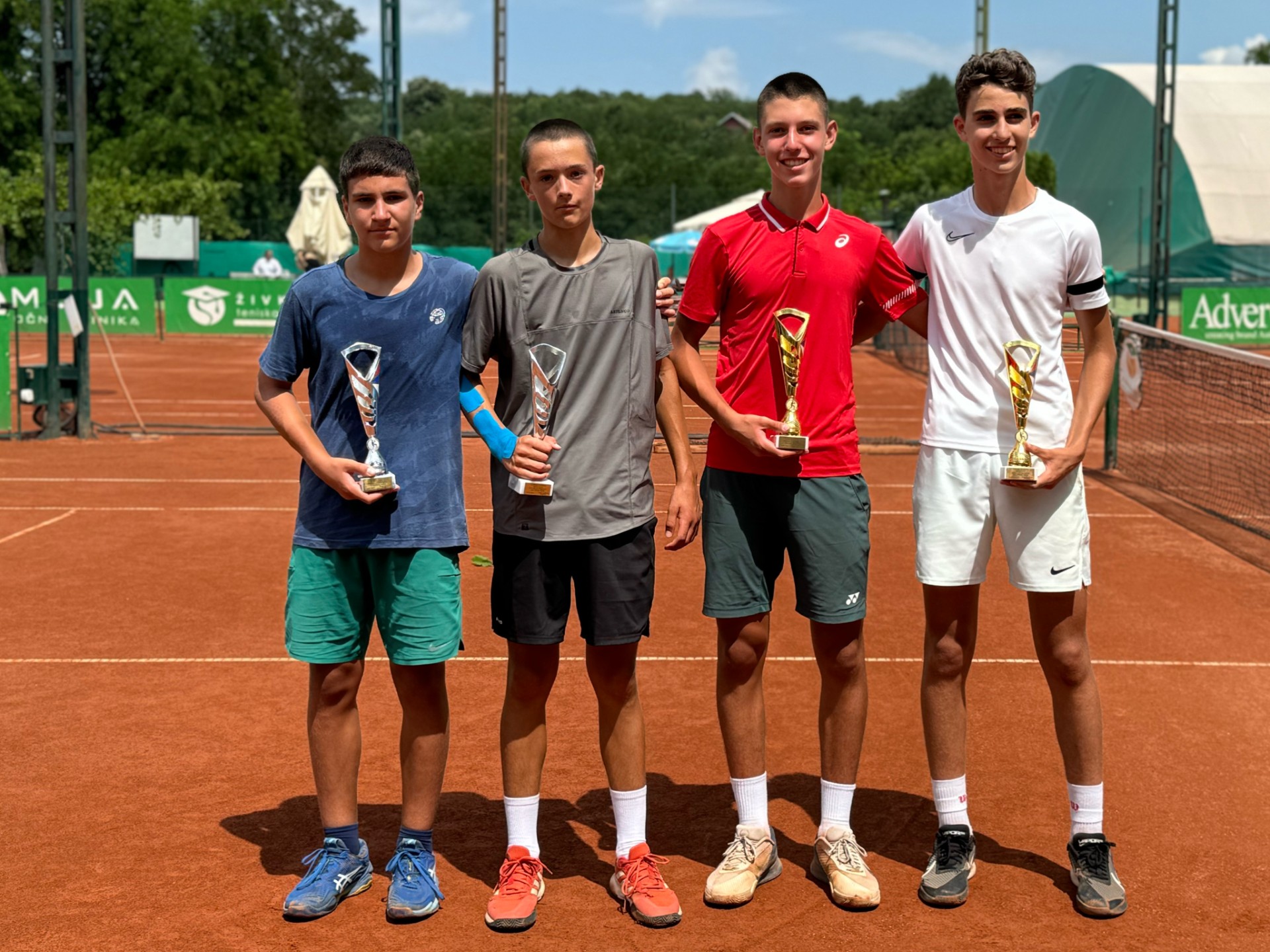 Finalisti dubla Niš open 2024.