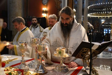 Liturgija u Sabornom hramu