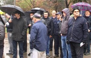Protest zaposlenih u MIN-u
