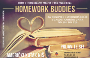 Nova radionica u Američkom kutku – Homework Buddies