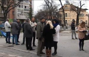 Spontani protest podrške Dragani Sotirovski