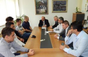 Prijem u GO Medijana za Stevana Živkovića i grupu „Tevarbulebra“