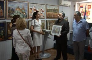 Prijem u opštini Pantelej za goste iz Rusije