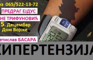Hipertenzija – Svetislav Basara u Nišu