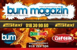 Od 12h do 13h promocija Bum Magazina u Parku Sv.Save