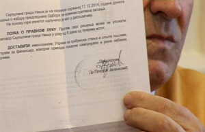 Jelenković potpisao sopstveno rešenje o zaposlenju u Skupštini grada