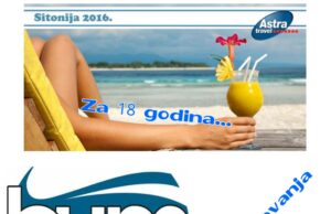 ZA 18 GODINA POSTOJANJA I 18 POKLON PUTOVANJA – ASTRA TRAVEL I RADIO BUM 018 VAM I OVOG PROLEĆA POKLANJAJU LETOVANJE U GRČKOJ!!!