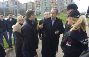 Nebojša Stefanović obišo pripadnike MUP-a