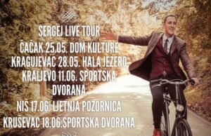 Sergej Ćetković večeras u Nišu