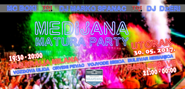MEDIJANA MATURA PARTY