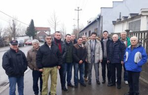 Zasađen drvored u Sarajevskoj ulici