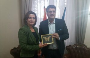 Prijem za Ambasadorku Republike Makedonije u Srbiji
