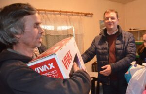 Predsednik Opštine Bela Palanka sa saradnicima obišao socijalno ugružene porodice na Božić