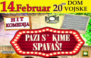 Predstava PAZI S KIME SPAVAŠ povodom dana zaljubljenih!