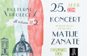 Koncert italijanskog muzičara Matije Zanate u Nišu