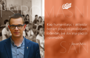 Jovan Milić, student i humanitarac iz Niša svoj 22. rođendan proslavio sa siromašnima!
