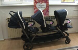 Kolica za niške trojke