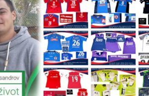 Aukcija dresova za pomoć Aleksandru Nikoliću u sredu na amfiteatru niškog keja