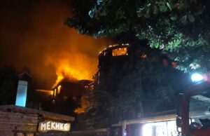 Hotel „Partizan“ izgoreo u požaru!!!