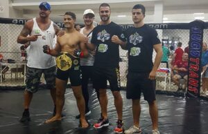 Aleksandar Stojčić osvajač mma pojasa Nemačke AFSO organizacije