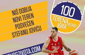 Niš dobija košarkaški teren posvećen Stefanu Joviću