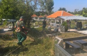 JKP „Mediana“ uređenje romskog groblja