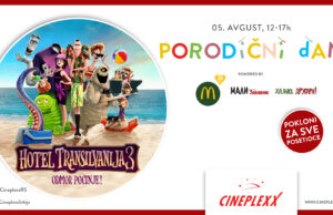 Pokloni i specijalni program za mališane 5. avgusta u bioskopu Cineplexx Niš