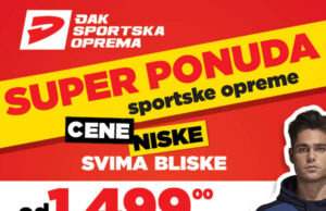 U Đak sportu super ponuda sportske opreme !!!