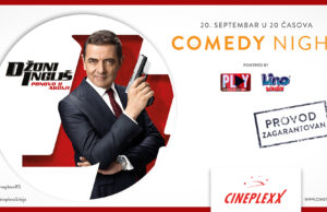 Comedy night uz poklone za sve posetioce 20. septembra u bioskopu Cineplexx Niš