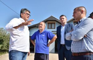 Darko Bulatović i Miloš Banđur obišli gradilišta