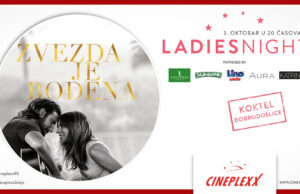 Pokloni i koktel dobrodošlice na Ladies night događaju 3.oktobra u bioskopu Cineplexx Niš