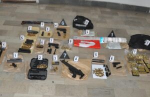 Uhapšen N. S. (1980) iz Niša zbog krivičnih dela nedozvoljene proizvodnje, držanje, nošenje i promet oružja i eksplozivnih materija i neovlašćene proizvodnje i stavljanje u promet opojnih droga