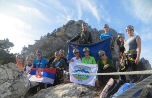 Zastava Niša na via ferrati Berim