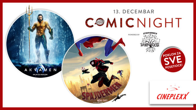 Comic night u bioskopu Cineplexx Niš