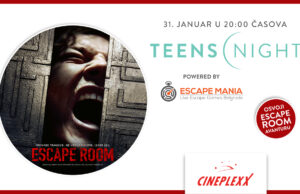 Teens night u bioskopu Cineplexx Niš uz poklone i sjajan triler
