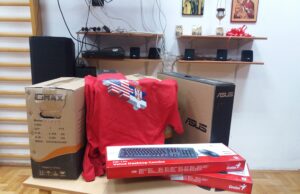 Računarska oprema – donacija za ustanovu “Mara”