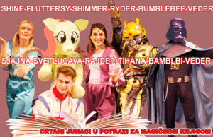 Predstava „Crtani junaci u potrazi za magičnom knjigom“ u Nišu