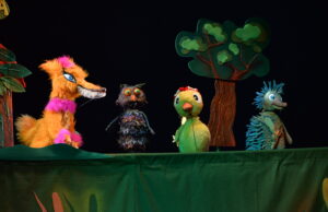 NASTAVAK REDOVNOG IZVOĐENJA PREDSTAVA U POZORIŠTU LUTAKA “Patkica Žutkica”, prva predstava u renoviranoj sali