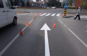 Parking servis: Dugotrajnija horizontalna signalizacija.