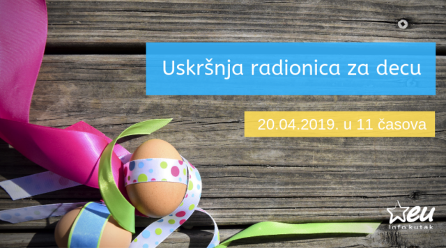 Uskršnja radionica - ilustracija