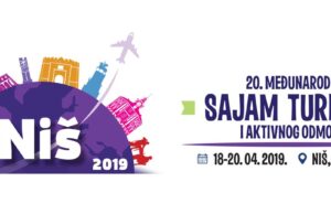 Jubilarni 20. Međunarodni sajam turizma i aktivnog odmora u Nišu od 18. do 20. aprila