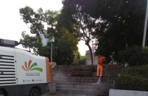 JKP „Mediana“ Niš – Čišćenje grafita