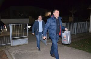 Predsednik Opštine Goran Miljović obišao dežurne u novogodišnjoj noći