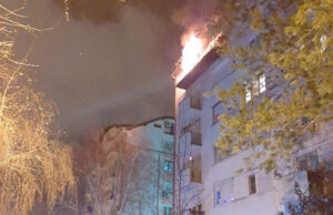 Bez povredjenih u požaru u šestospratnici