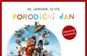 Porodični dan uz animiranu avanturu ,,Vreme je za sankanje”