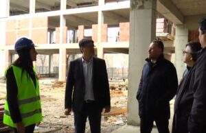 Završetak lamele Elektronskog fakulteta u toku leta