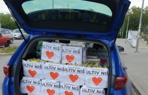 ULTIV iz Niša donirao Kliničkom centru hranu i piće u vrednosti od 200.000 dinara