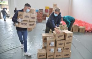 Opština Bela Palanka dobila od NALED-a 400 paketa pomoći